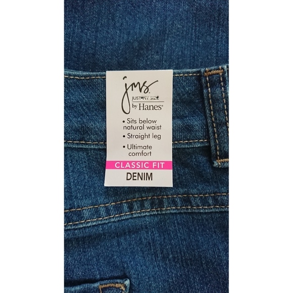 Women's Just My Size Soft Classic Fit Denim Jeans - Picture 7 of 8
